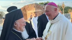 Il Patriarca Bartolomeo e l'arcivescovo Bellandi / Centro Pro Unione Arcidiocesi di Salerno