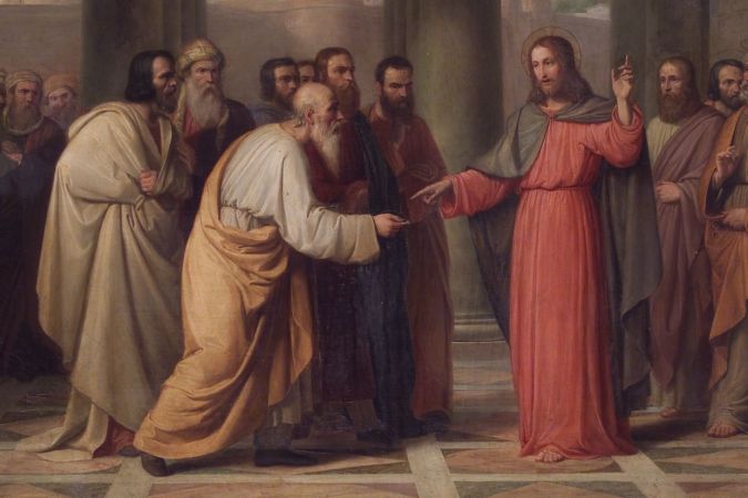 Gesù discute con i farisei |  | pubblico dominio 