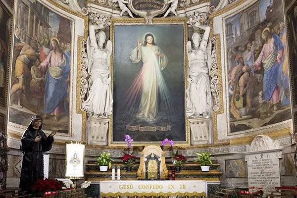 L'altare della Divina Misericordia a Santo Spirito in Sassia  |  | www.divinamisericordia.it