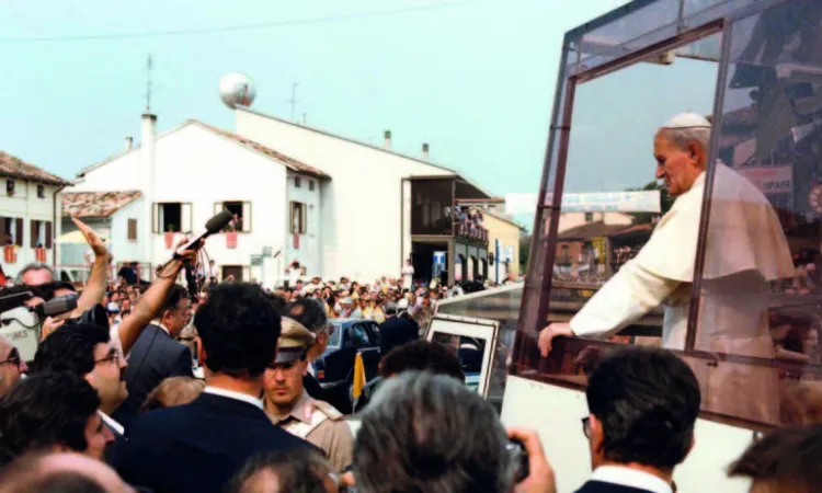 Giovanni Paolo II arriva a Riese Pio X |  | parrocchiariesepiox.it