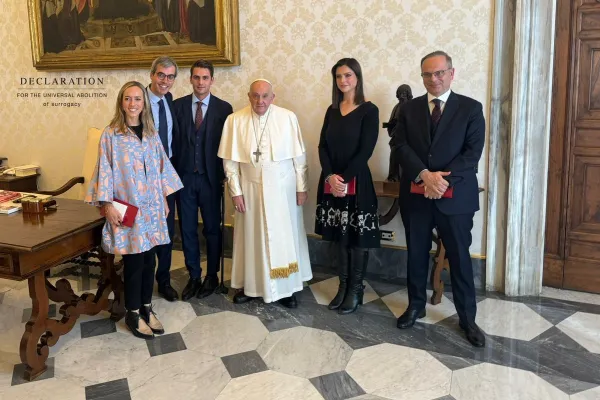 Papa Francesco incontra i membri della Casablanca Declaration, 4 aprile 2024 / Casablanca Declaration
