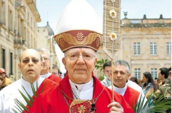 Rubiano Saenz | Il cardinale Rubiano Saenz, arcivescovo emerito di Bogotà | account X @acore
