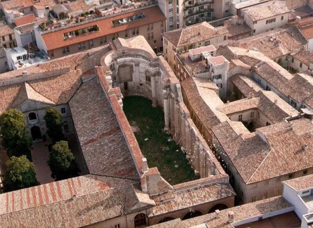 Una vista dall' alto del complesso di San Francesco  |  | Città di Fano