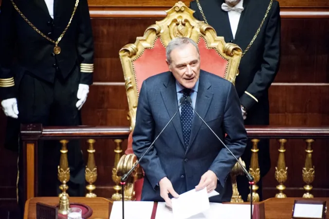 Il Presidente del Senato, Pietro Grasso |  | Senato della Repubblica