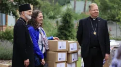 L'arcivescovo Grusas, presidente del CCEE, in Ucraina / CCEE