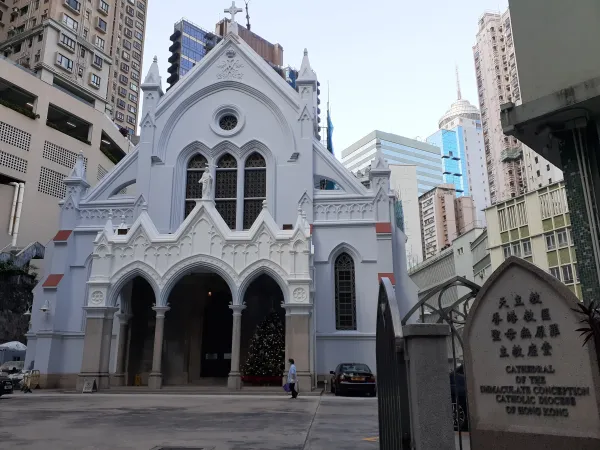 Cattedrale di Hong Kong | La cattedrale dell'Immacolata Concezione a Hong Kong | Wikimedia Commons