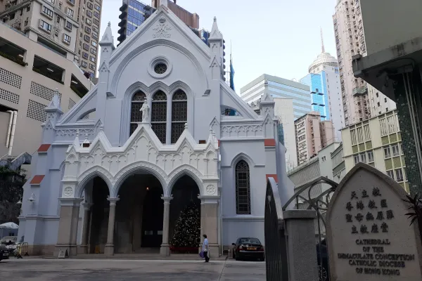 La cattedrale dell'Immacolata Concezione a Hong Kong / Wikimedia Commons