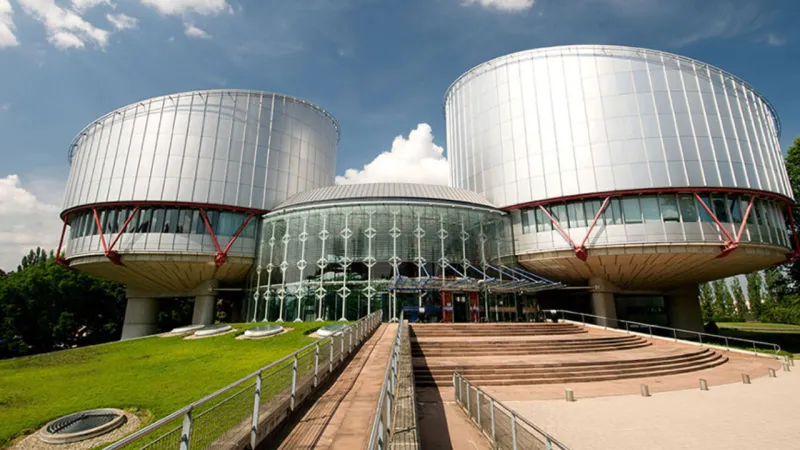 La Corte Europea dei Diritti dell'Uomo a Strasburgo, Francia | Unione Europea