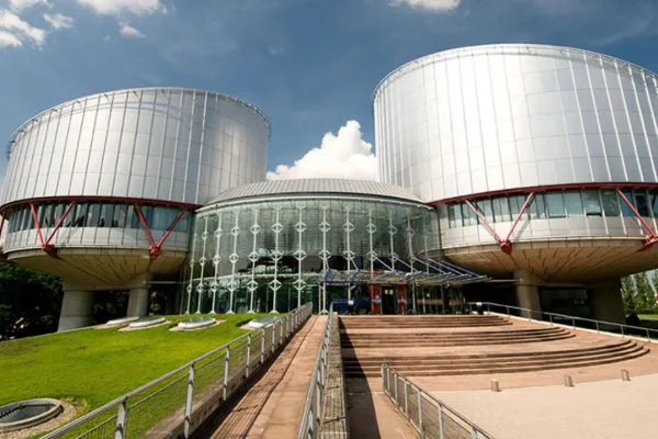 La Corte Europea dei Diritti dell'Uomo a Strasburgo, Francia / Unione Europea