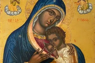 Icona della Madonna | Una icona mariana araba | Aiuto alla Chiesa che Soffre Portogallo