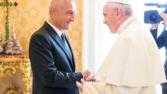 Il Papa e il Presidente dell’Albania: i giovani al centro del colloquio