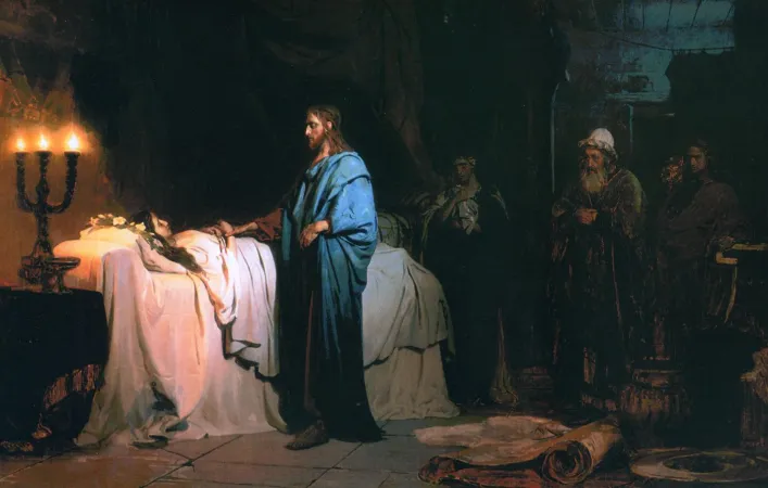 Gesù guarisce la figlia di Giairo |  | pubblico dominio