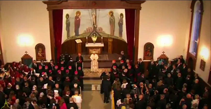 Il Papa nella chiesa Assiro- Caldea di Tblisi |  | CTV