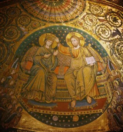 Maria nel mosaico absidale di Santa Maria Maggiore |  | OB