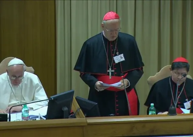 Il Cardinale Erdo parla al Sinodo |  | CTV