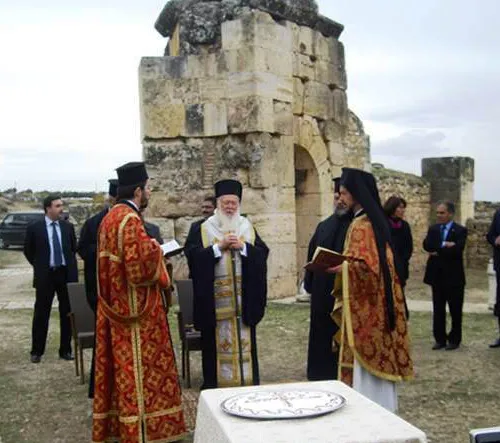 Il Patriarca Bartolomeo I a Hierapolis |  | Università del Salento