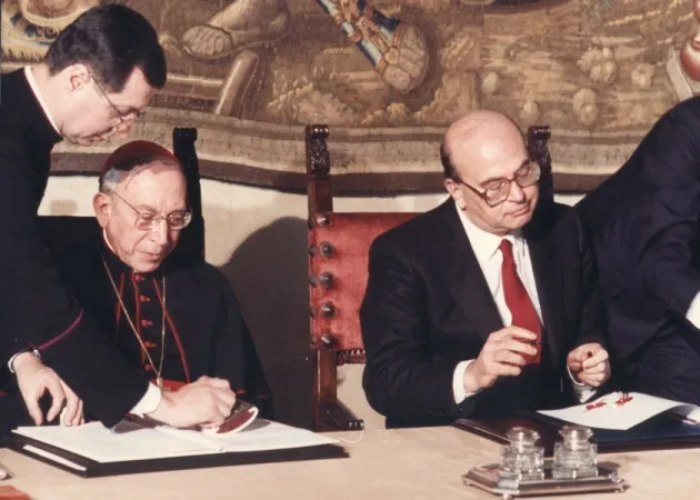 La firma del Concordato |  | Arcidiocesi di Lecce