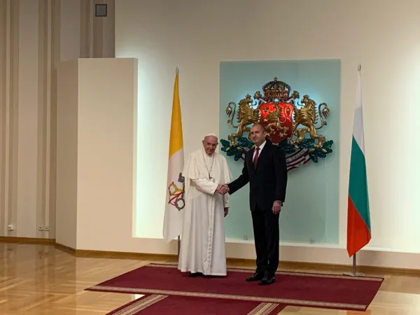 Papa Francesco al palazzo presidenziale di Sofia  |  | Vatican Pool VAMP
