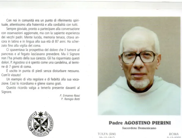 P. Agostino Pierini O. P.  |  | pubblico dominio