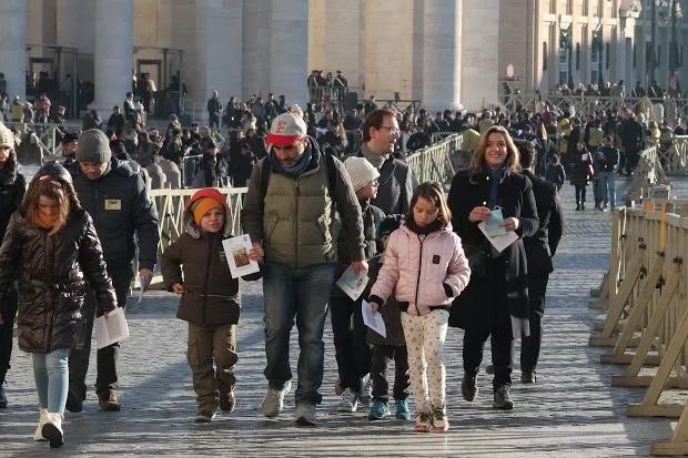 Famiglie in cammino per la Porta Santa Giubileo delle Famiglie |  | Alexey Gotovskiy/ CNA