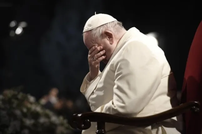 Papa Francesco, Via Crucis 2022 |  | Vatican Media / ACI Group