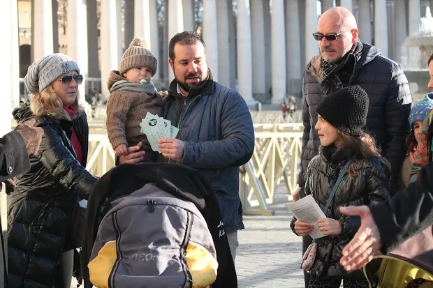 Famiglie in cammino per la Porta Santa Giubileo delle Famiglie |  | Alexey Gotovskiy/ CNA