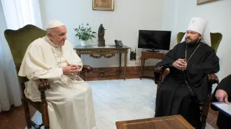 La visita del Metropolita Hilarion a Papa Francesco e l'incontro con Benedetto XVI