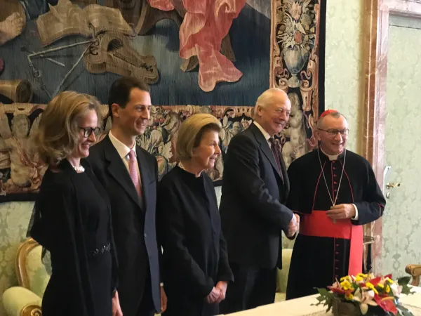 L'udienza del cardinale di Stato ai Principi del Liechtesntein |  | AA