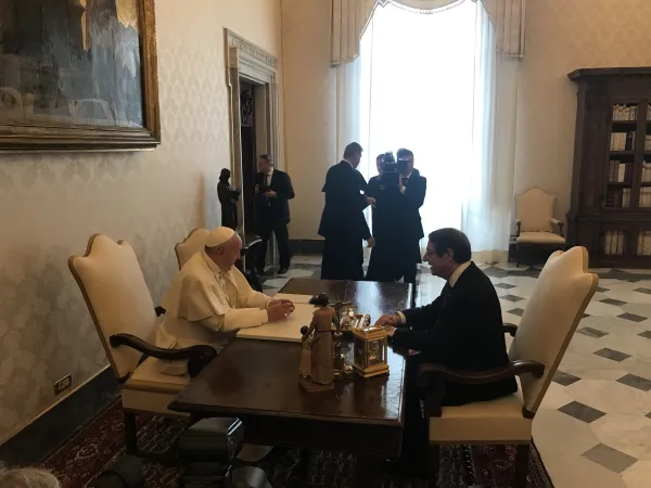 Papa Francesco e il Presidente di Cipro  |  | AA/ Aci Group