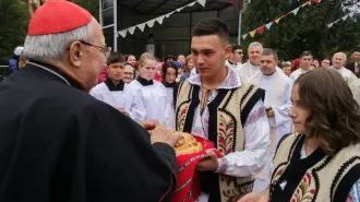 Il cardinale Sandri in Romania in attesa della visita del Papa 