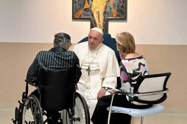 Papa Francesco al Gemelli - Vatican Media