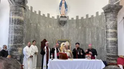 Un momento della celebrazione di riapertura di Santa Maria del Perpetuo Soccorso a Mosul, 5 aprile 2024 / Chaldean Patriarchate