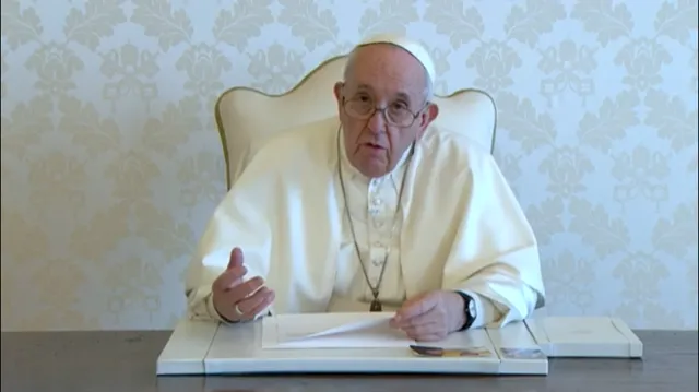 Papa Francesco, videomessaggio |  | Vatican Media / ACI group
