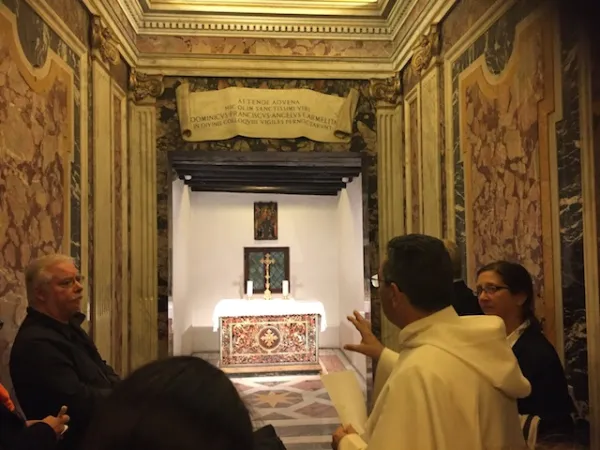 La cappella nella Cella di san Domenico a Santa Sabina |  | Angela Ambrogetti
