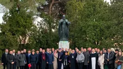 Foto di gruppo dei partecipanti alla riunione degli armeni a San Lazzaro di Venezia / VK