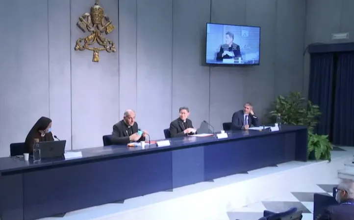 La conferenza stampa |  | Vatican Media / ACI Group