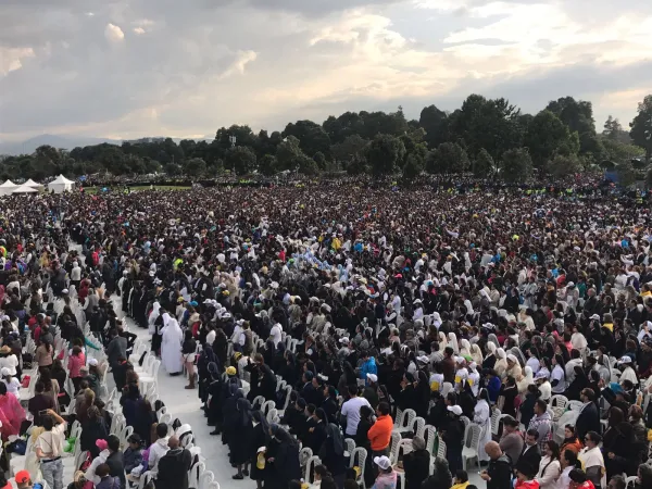 Il Papa celebra la Messa a Bogotà |  | Alvaro de Juana ACI Prensa