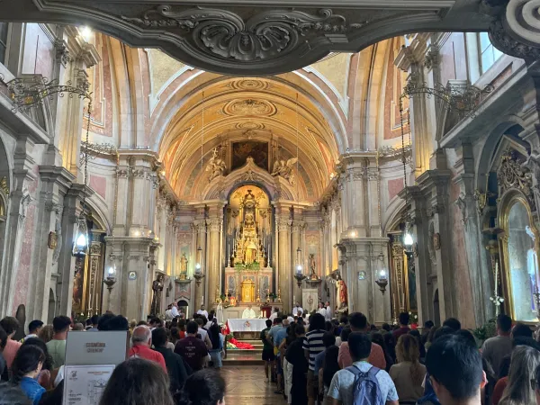 La Messa nella Chiesa di Sant'Antonio a Lisbona |  | VG / ACI Stampa
