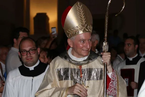 Il Cardinale Pietro Parolin durante una celebrazione liturgica / Giovani Mancini / per gentile concessione