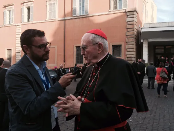 Il Cardinale Agostino Vallini, Vicario Generale di Sua Santità per la Diocesi di Roma |  | Angela Ambrogetti Acistampa
