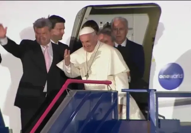 La partenza del Papa dall'aeroporto di Lima |  | Vatican Media
