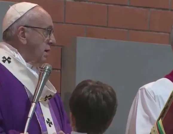 Papa Francesco celebra la Messa a San Gelasio I |  | Vatican Media