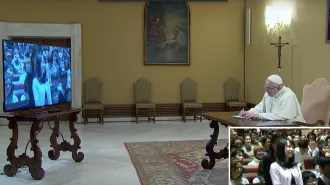 Il Papa risponde alle domande di alcuni studenti dell’Università di Tokyo