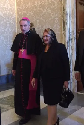 Il Prefetto della Casa Pontificia accoglie il Presidente di Malta  |  | AA