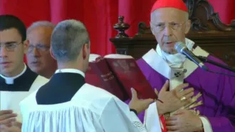 Il Cardinale Bagnasco: "Genova non si arrende, di Dio ci possiamo fidare"