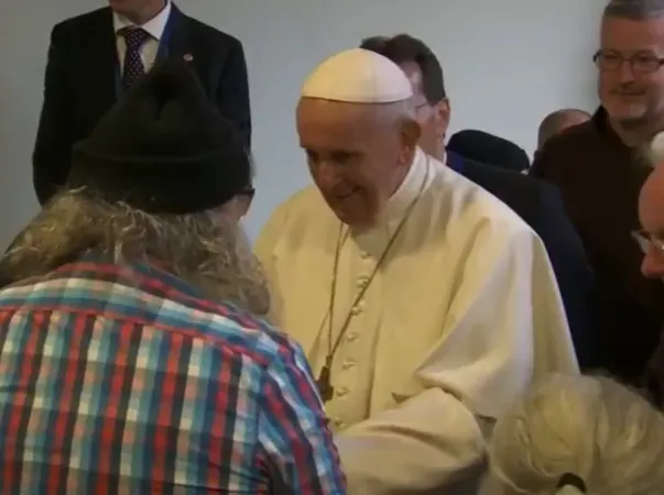 Il Papa con i senzatetto a Dublino |  | Vatican Media