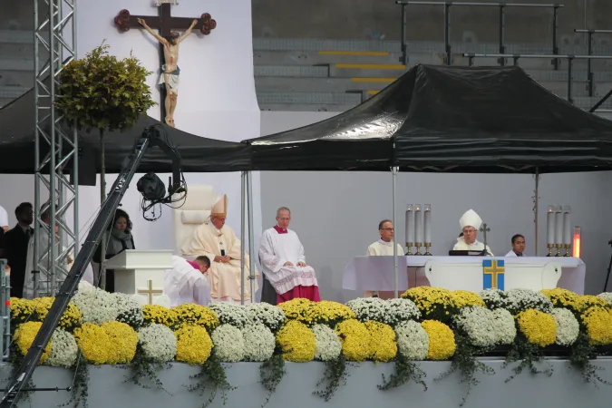 La Messa di Papa Francesco a Malmoe |  | Angela Ambrogetti ACI Stampa