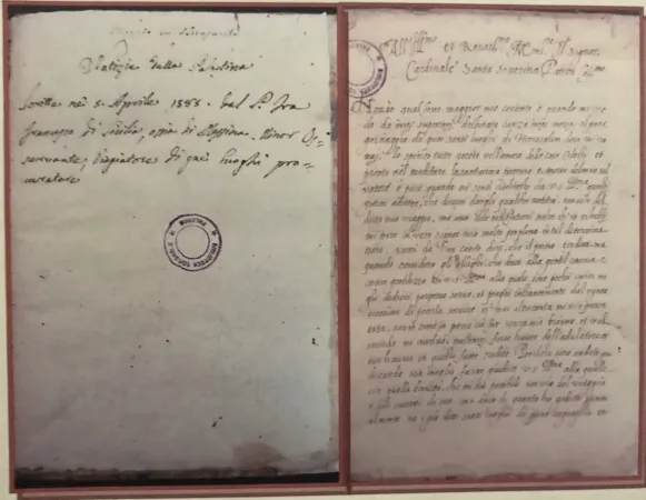 Il diario di Padre Francesco da Messina  |  | Biblioteca comunale di Palermo
