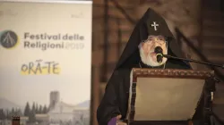 Il Catholicos Armeno Karekin II parla al Festival delle Religioni / Festival delle Religioni, per gentile concessione 