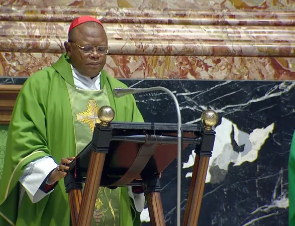 Cardinale Fridolin Ambongo Besungu |  | Vatican News / ACI group